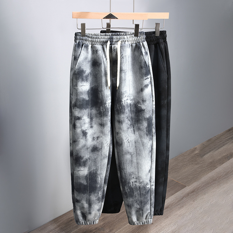 Pantalones deportivos Valentin con lavado sucio