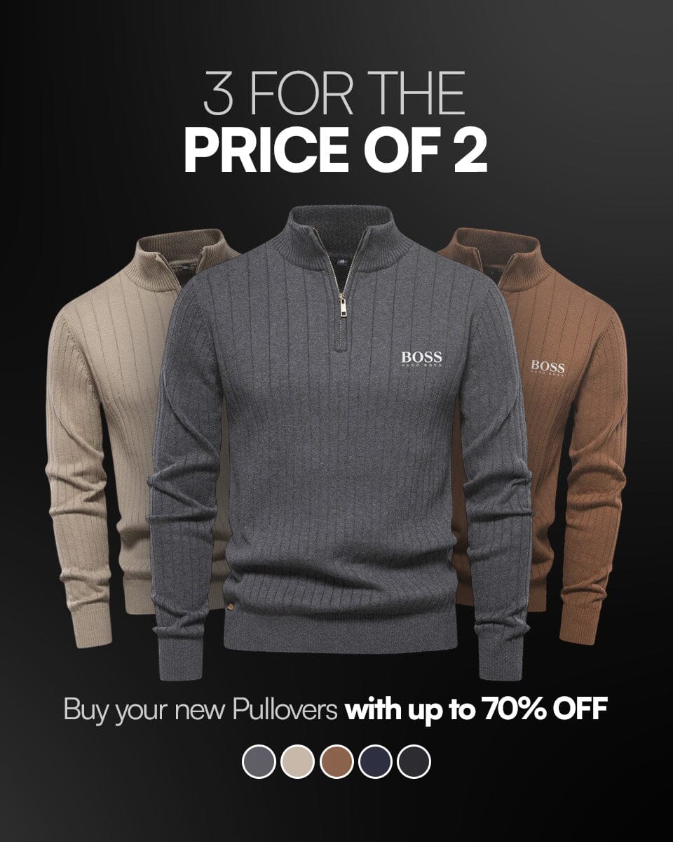 Zipped Pullover ( CLEARENCE SALE )