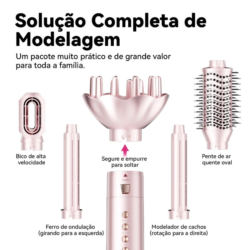 Gokoco Escova Secadora 5 em 1 Bivolt - Oferta Mês dos namorados!