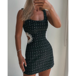 Vestido Curto Tweed Izza