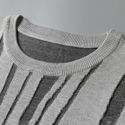Camisa de punto de seda jacquard de Hype Ice