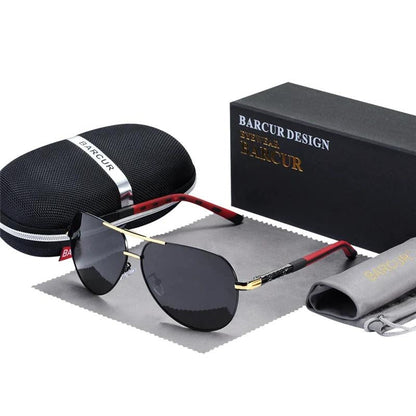 Gafas de sol de aviador Barcur