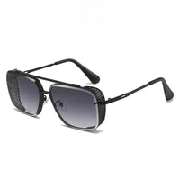 Marco negro / lentes grises