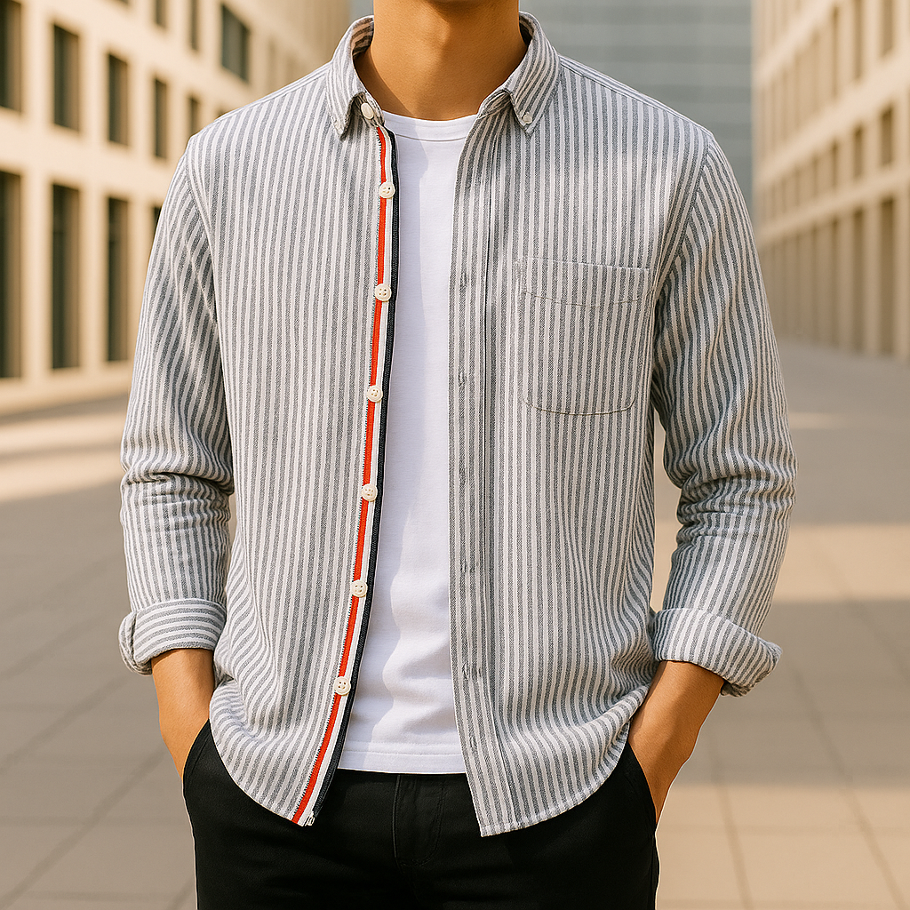 Camisa de lino Pelle Italiana