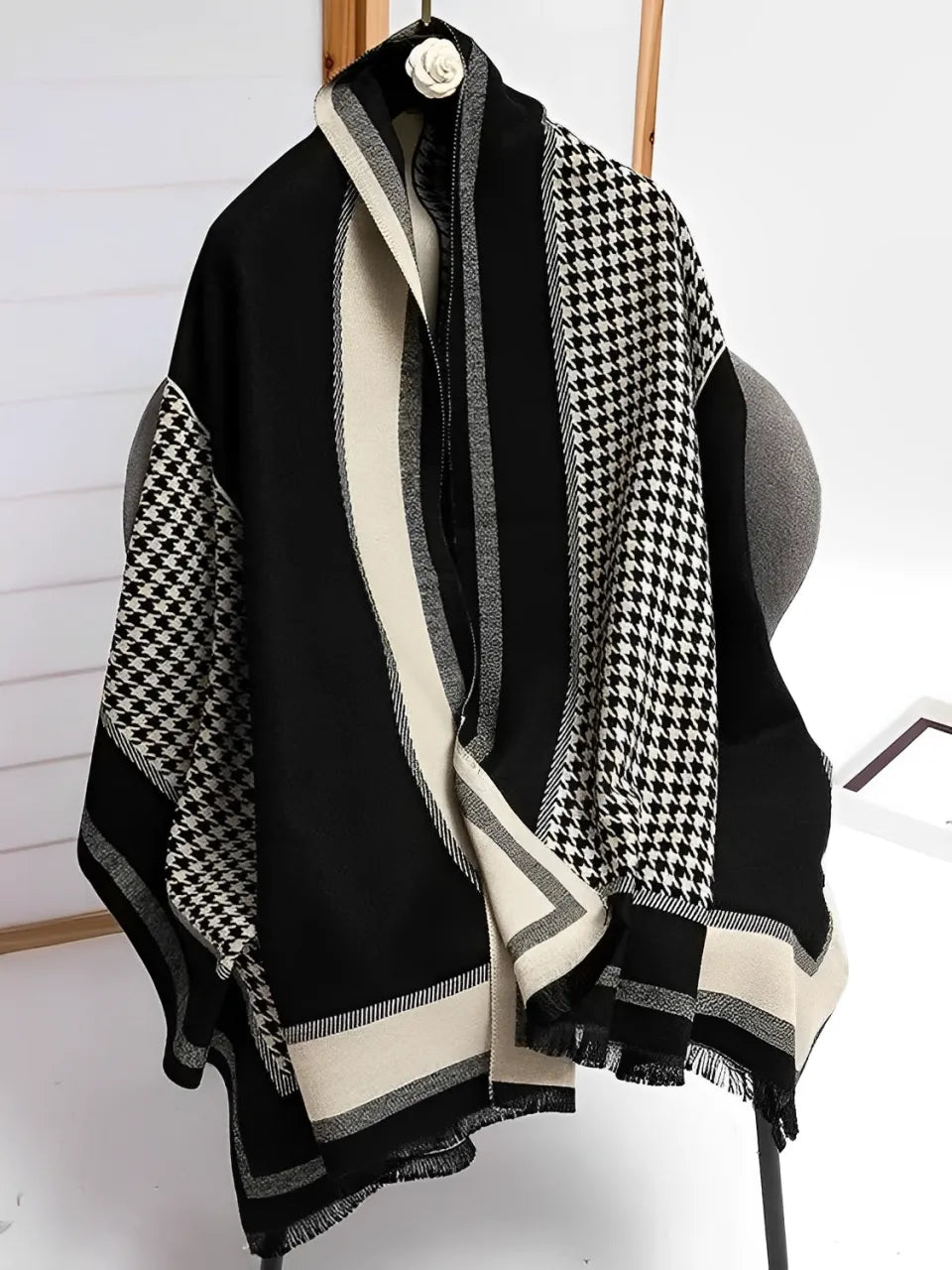 Cachecol Tweed Sofisticada - Marise