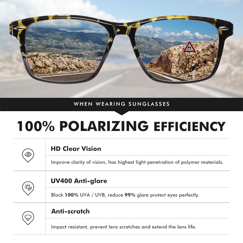 Gafas de sol polarizadas Cascade
