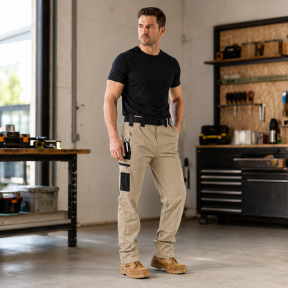 Men's Tactical Cargo Trousers + FREE Tactical Gloves