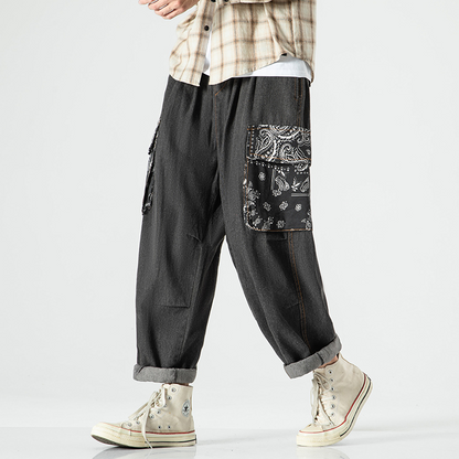 Pantalones deportivos vaqueros Maddox Paisley