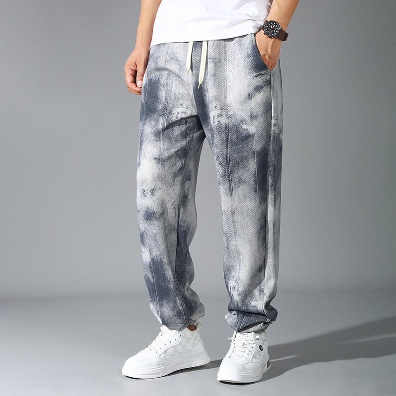 Pantalones deportivos Valentin con lavado sucio