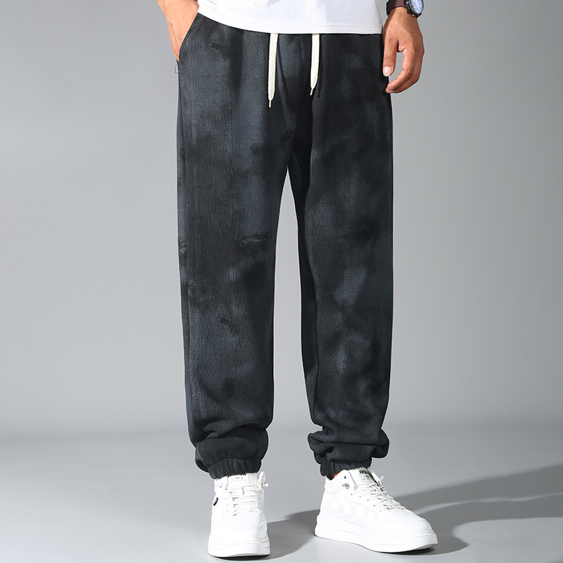 Pantalones deportivos Valentin con lavado sucio