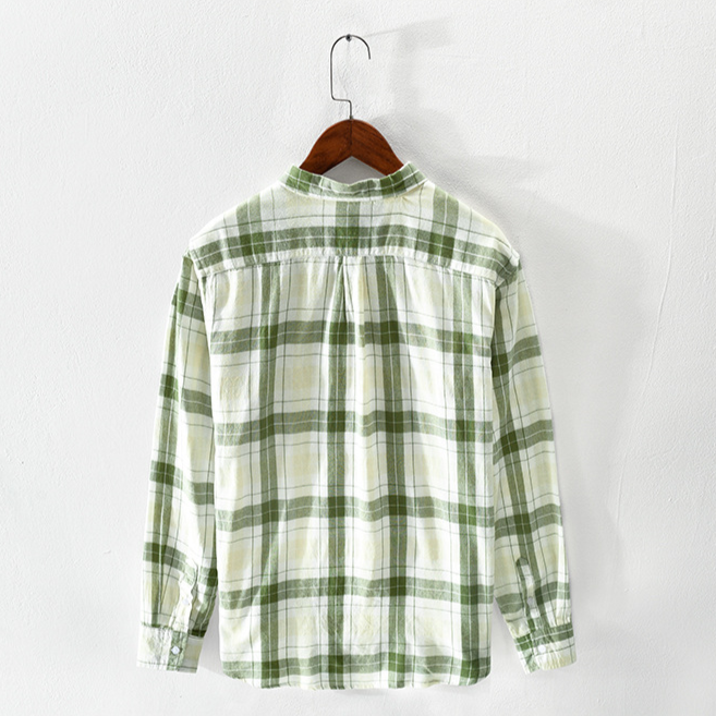 Camisa ligera a cuadros Makani