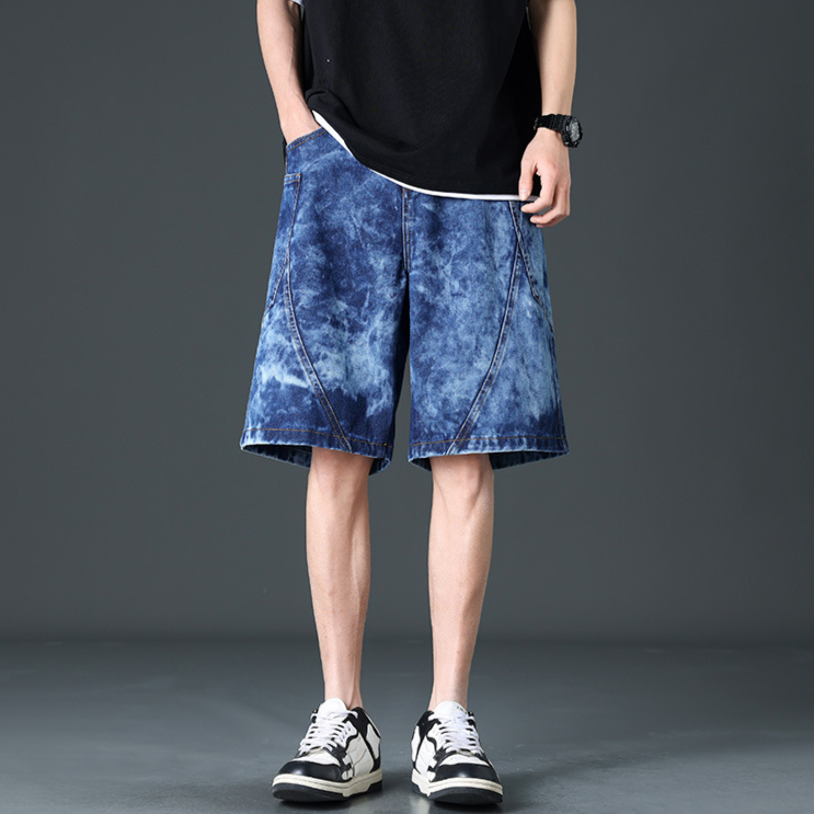 Shorts vaqueros de pierna ancha Delano