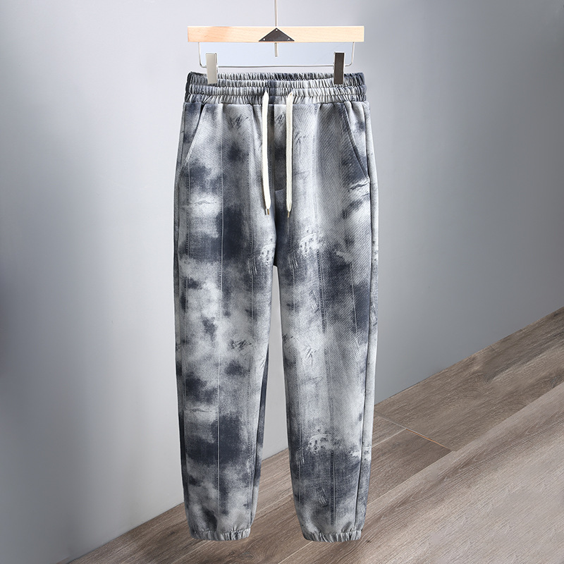 Pantalones deportivos Valentin con lavado sucio
