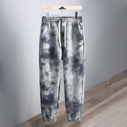Pantalones deportivos Valentin con lavado sucio