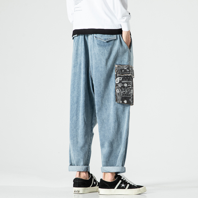 Pantalones deportivos vaqueros Maddox Paisley