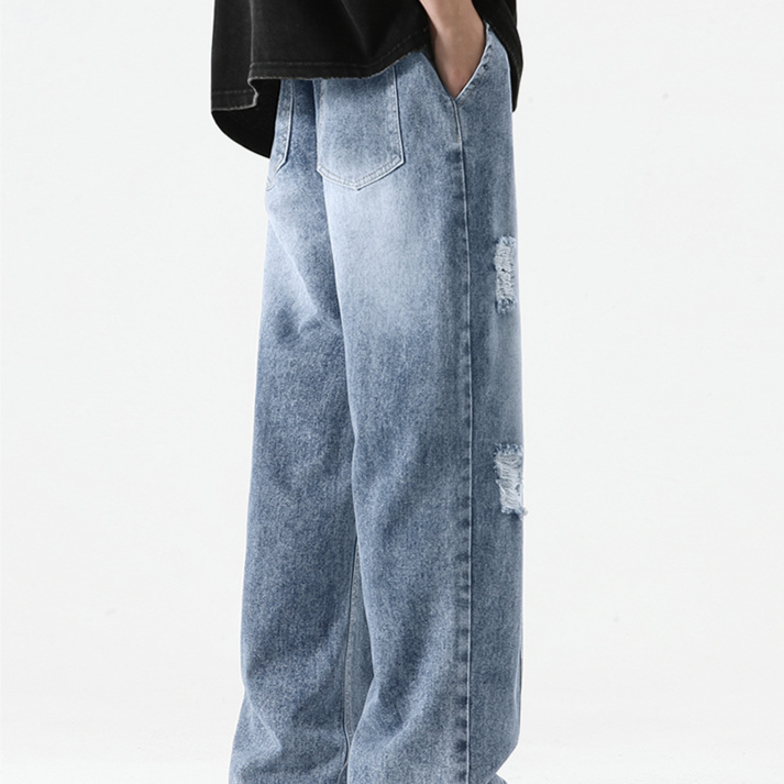 Pantalones deportivos de mezclilla desgastada Nexus
