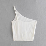 Blusa Um Ombro Chic