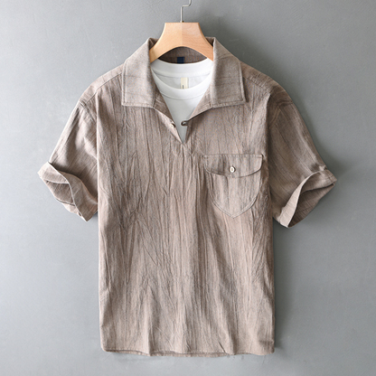 Polo de lino Hudson