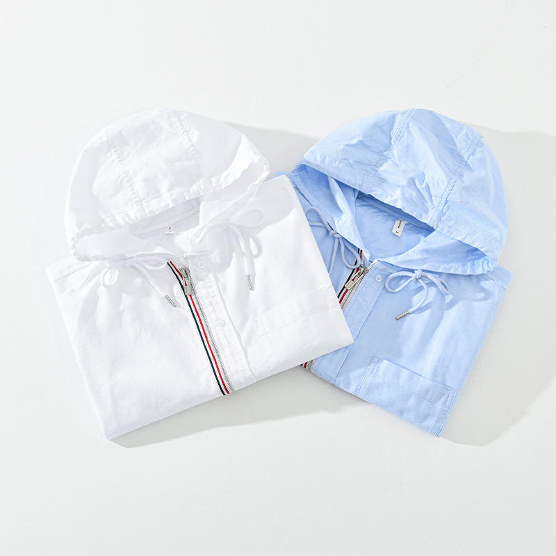Camisa con capucha de lino Chelsea