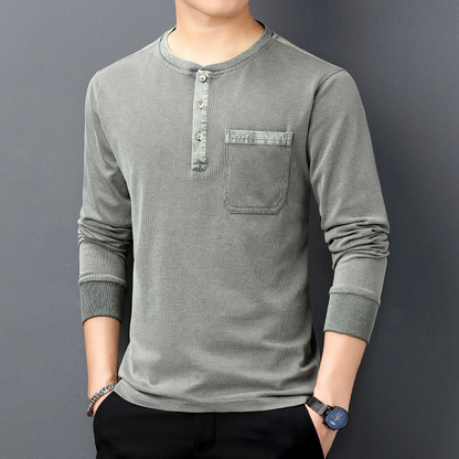 Camisa Henley Hampton Waffle
