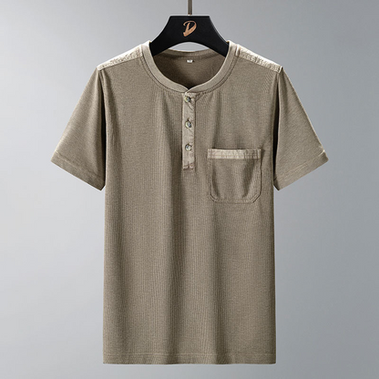 Hudson Waffle Knit Henley