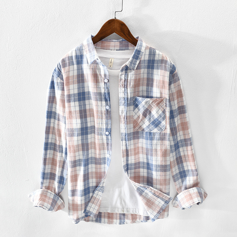 Camisa ligera a cuadros Makani