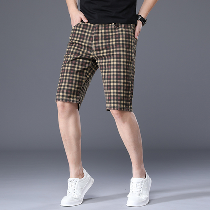 Pantalones cortos a cuadros Antonelli
