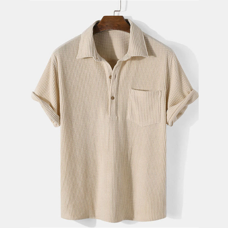 Polo Enzo de punto gofre