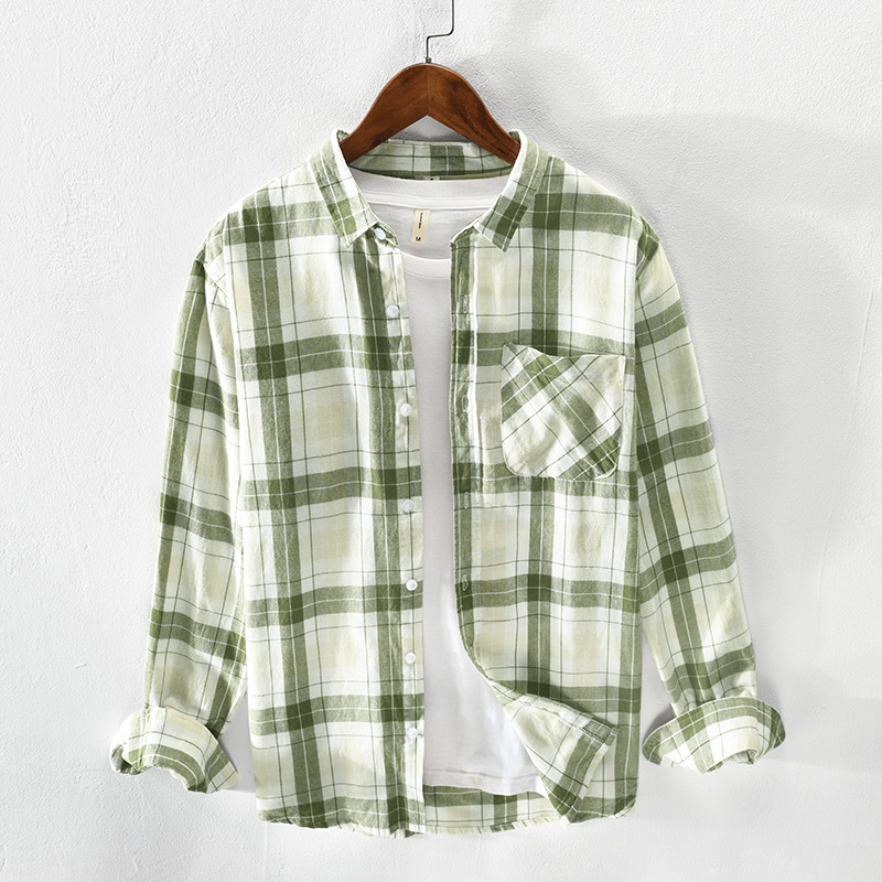 Camisa ligera a cuadros Makani