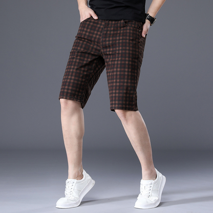 Pantalones cortos a cuadros Antonelli