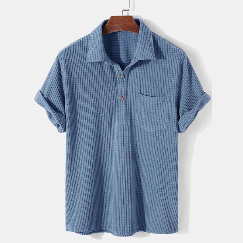 Polo Enzo de punto gofre