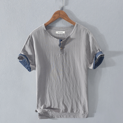 Camisa henley Morandi