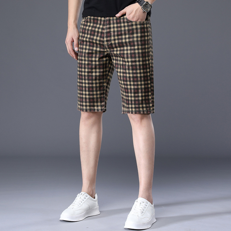 Pantalones cortos a cuadros Antonelli