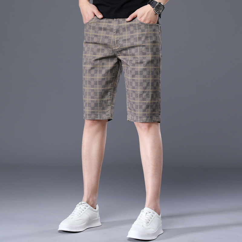 Pantalones cortos a cuadros Antonelli
