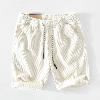 Pantalones cortos de pana relajados Luca