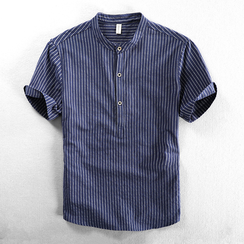 Camisa de raya diplomática de Lee Harper