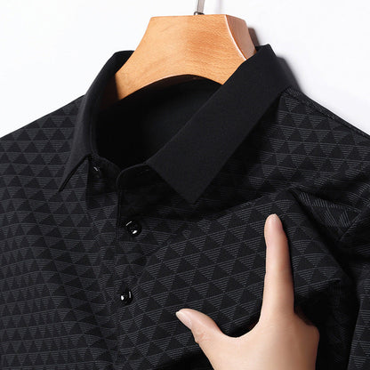 Polo de seda helada premium Ridge