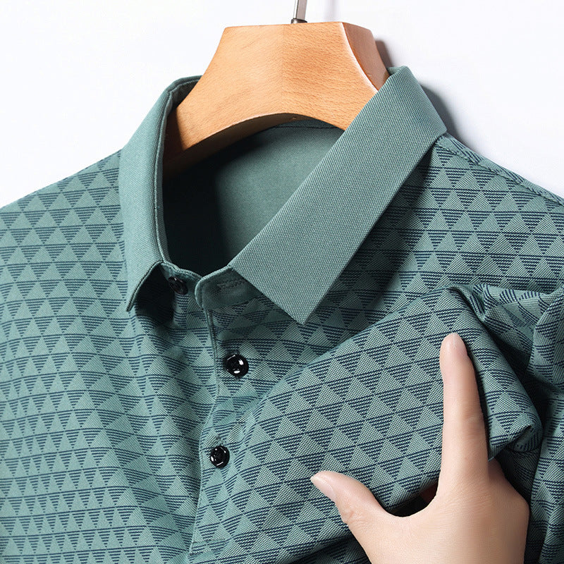 Polo de seda helada premium Ridge