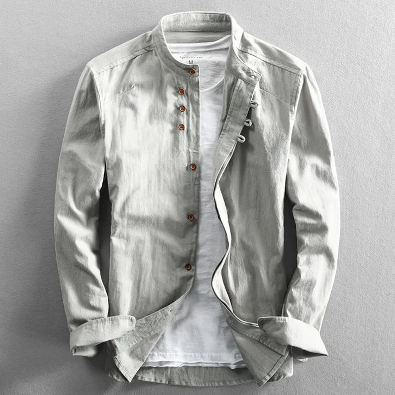 Camisa estilo japonés "Katana"