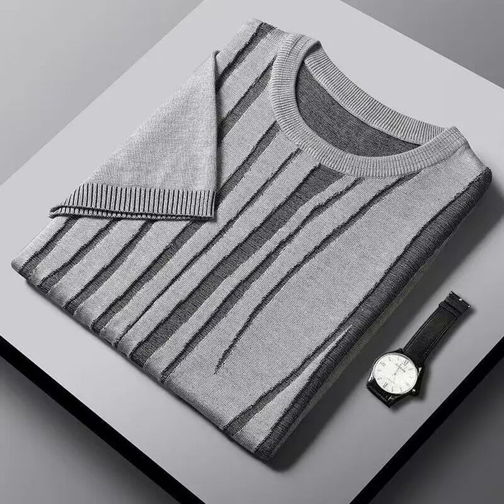 Camisa de punto de seda jacquard de Hype Ice