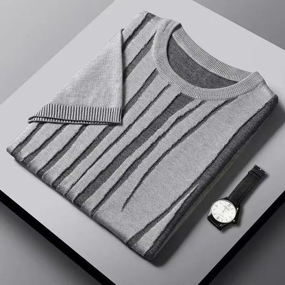 Camisa de punto de seda jacquard de Hype Ice