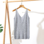 Blusa Regata Lurex Cler