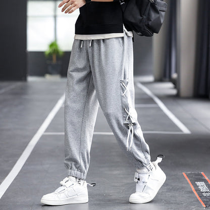 Pantalones deportivos con lazo cruzado Dylan