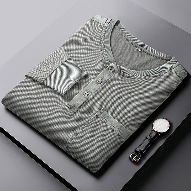 Camisa Henley Hampton Waffle