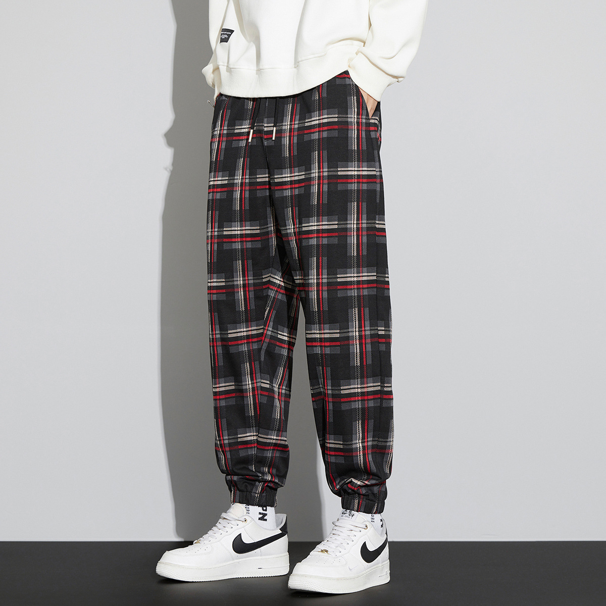 Pantalones deportivos Maddox Check