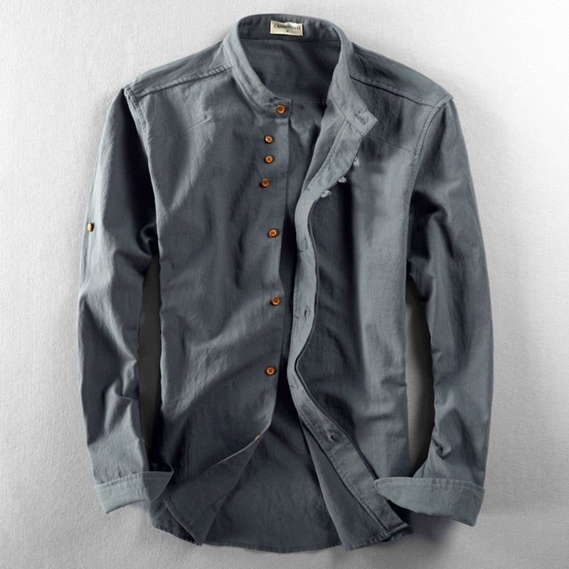 Camisa estilo japonés "Katana"