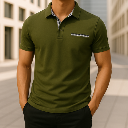 Polo Hudson de cuadros vichy