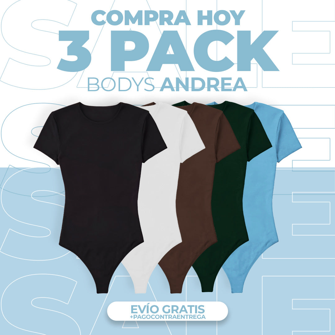 BODY ANDREA Manga Corta