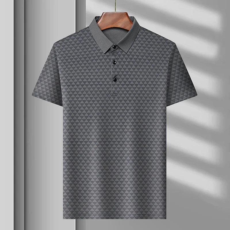 Polo de seda helada premium Ridge
