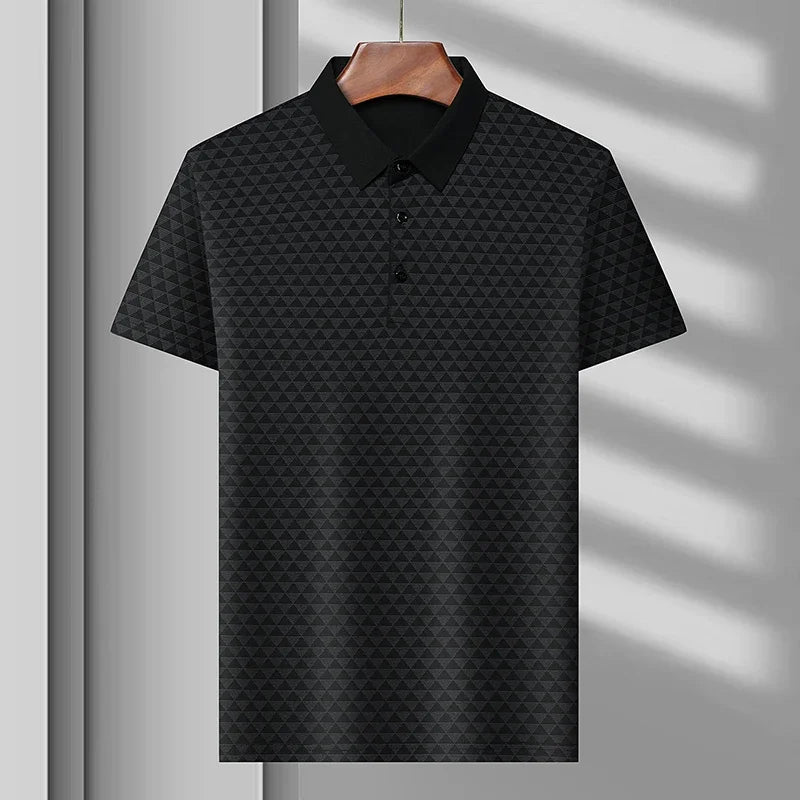 Polo de seda helada premium Ridge